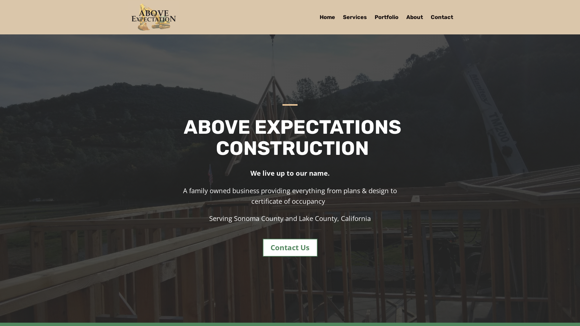 Above Expectations Contracting _ Excavation, Electrical & General Contracting
