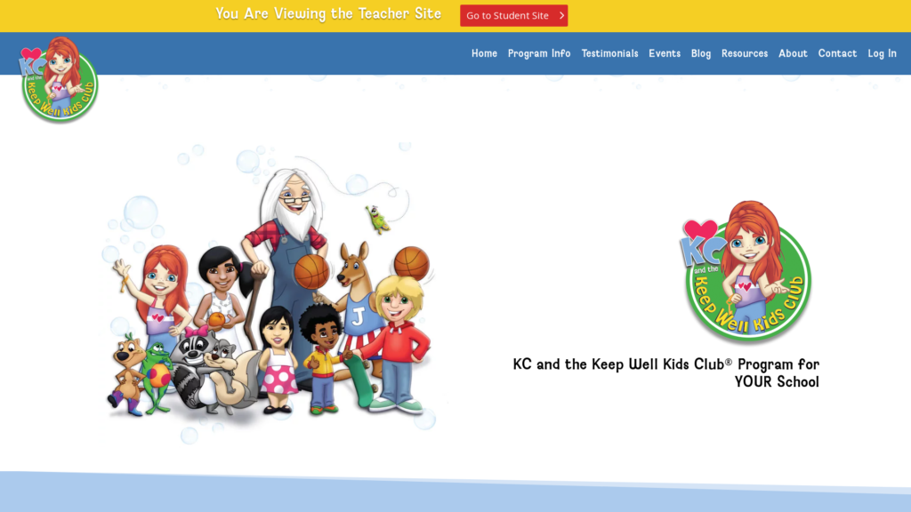 Keep Well Kids Club Resources _