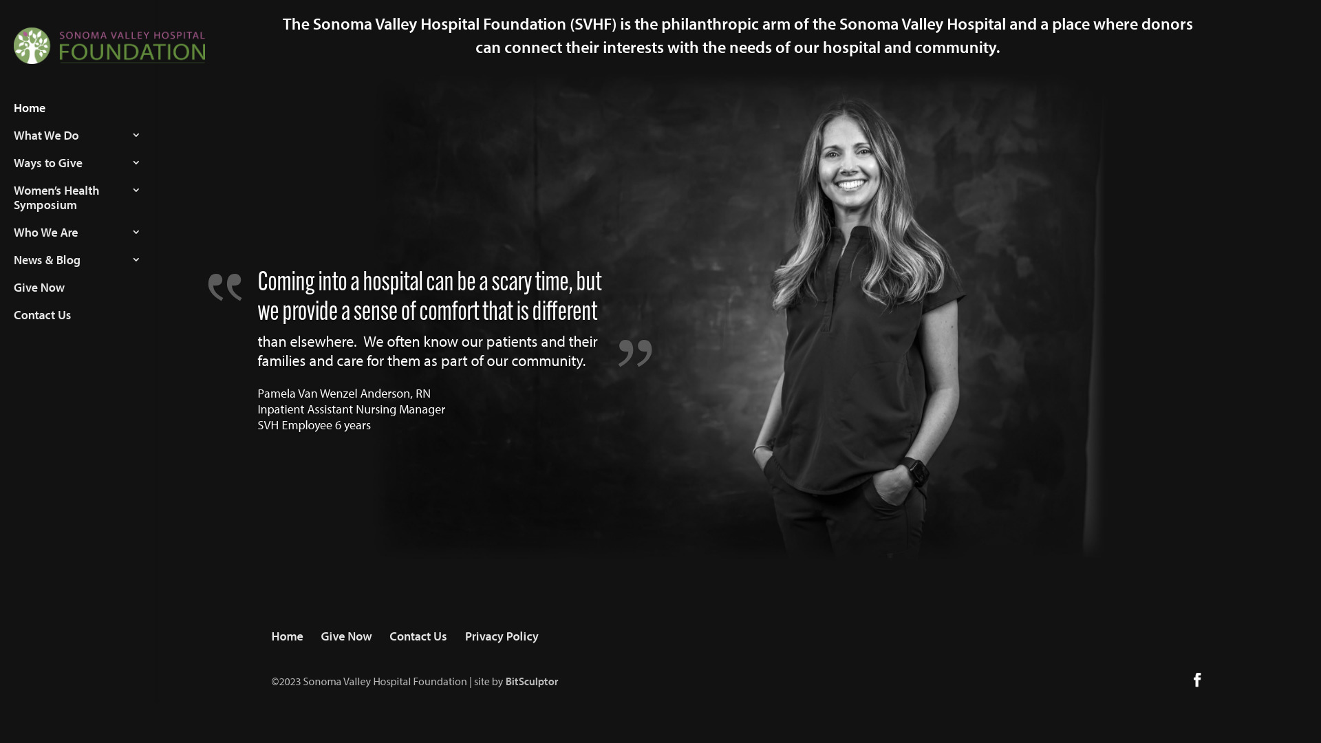 Sonoma Valley Hospital Foundation | the philanthropic arm of the Sonoma Valley Hospital